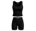 Black/Sleeveless Loungewear