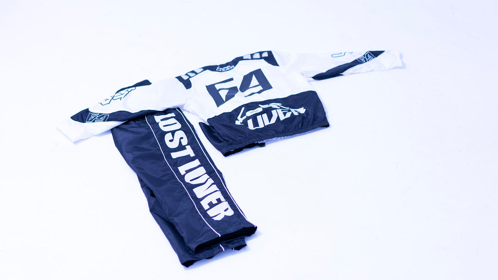 White/Black Nylon set