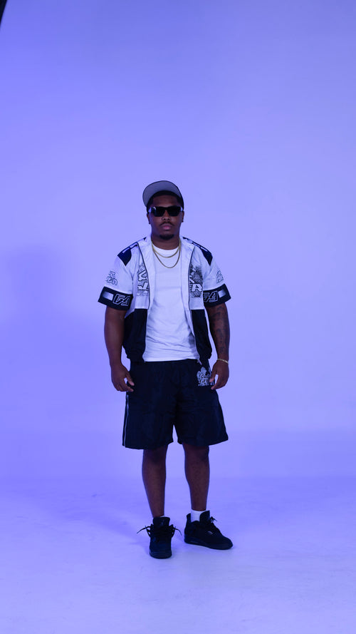 LostLuvers Short Sleeve Windbreaker set