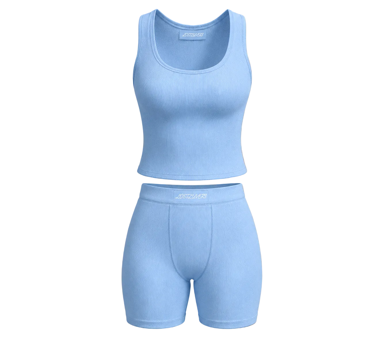 Light Blue /Sleeveless Loungewear